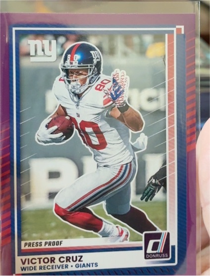 2025 Donruss #223 Victor Cruz — front