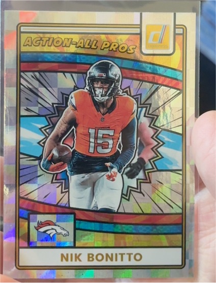 2025 Donruss Action-All Pros #AAP-NBO Nik Bonitto — front