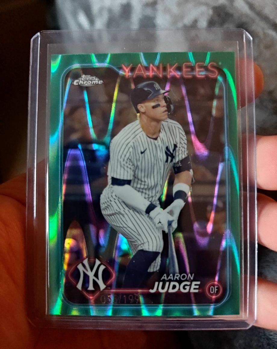 2024 Topps Chrome #99 Aaron Judge — front