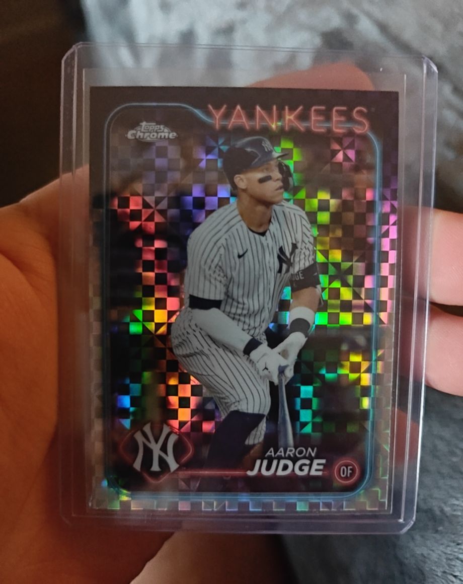 2024 Topps Chrome #99 Aaron Judge — front