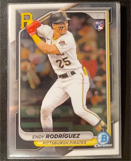 2024 Bowman Chrome #97 Endy Rodriguez — front