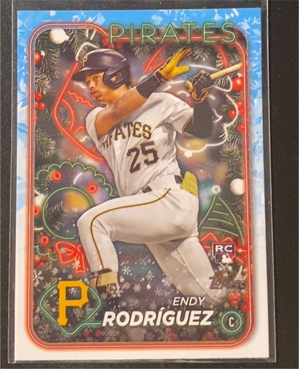 2024 Topps Holiday #H9 Endy Rodriguez — front