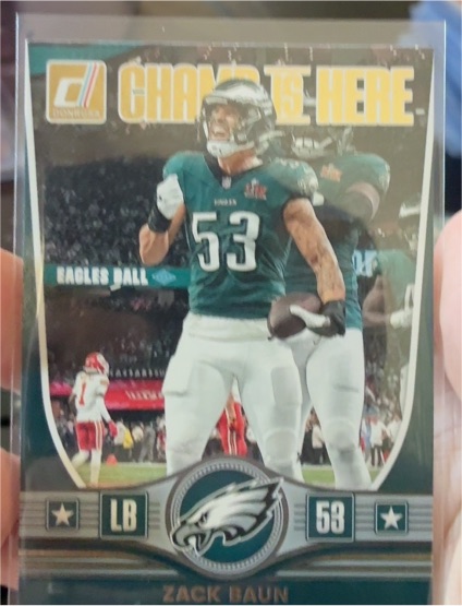 2025 Panini Donruss Champ Is Here #CIH-ZBN Zack Baun — front