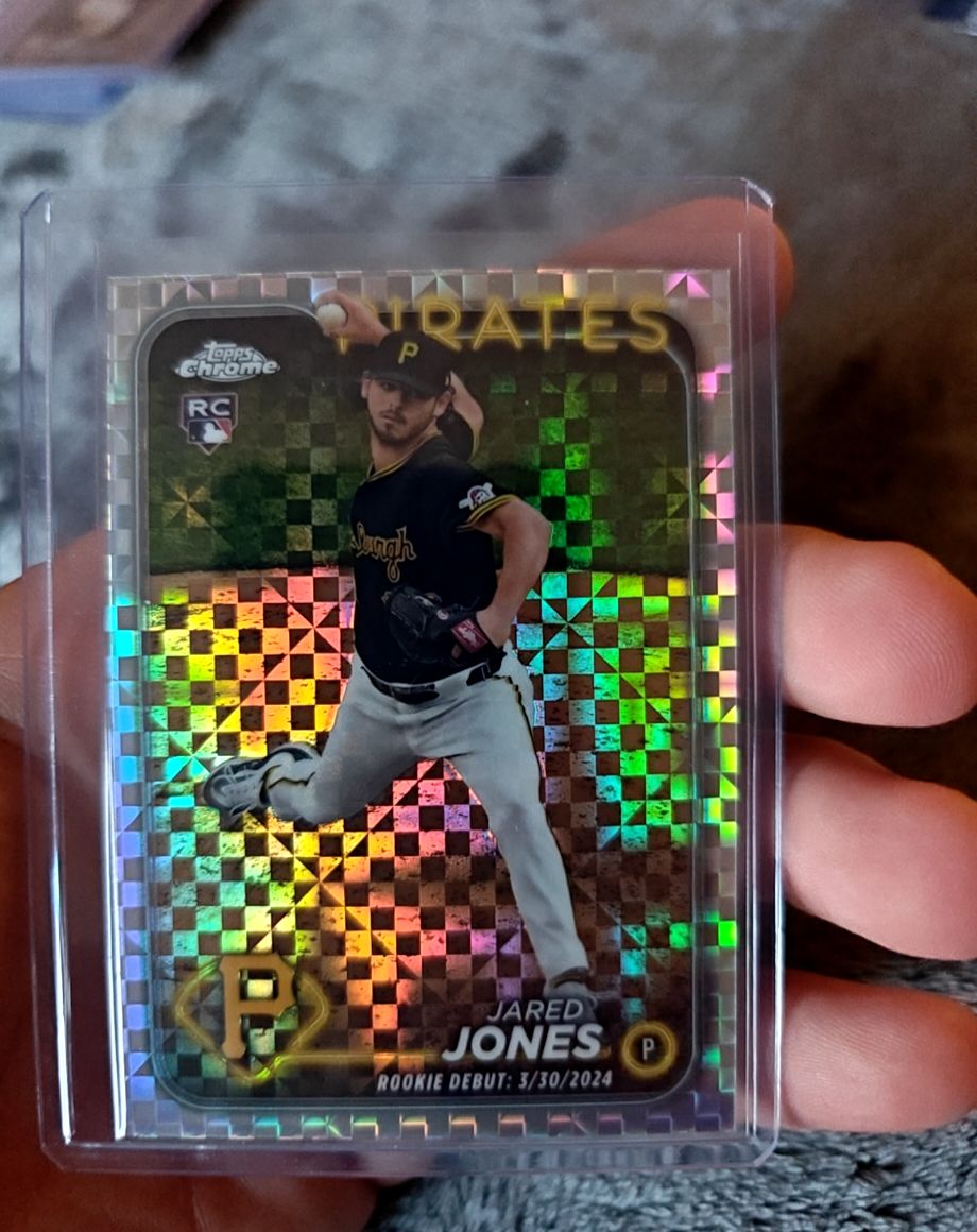 2024 Topps Chrome Update #USC43 Jared Jones — front