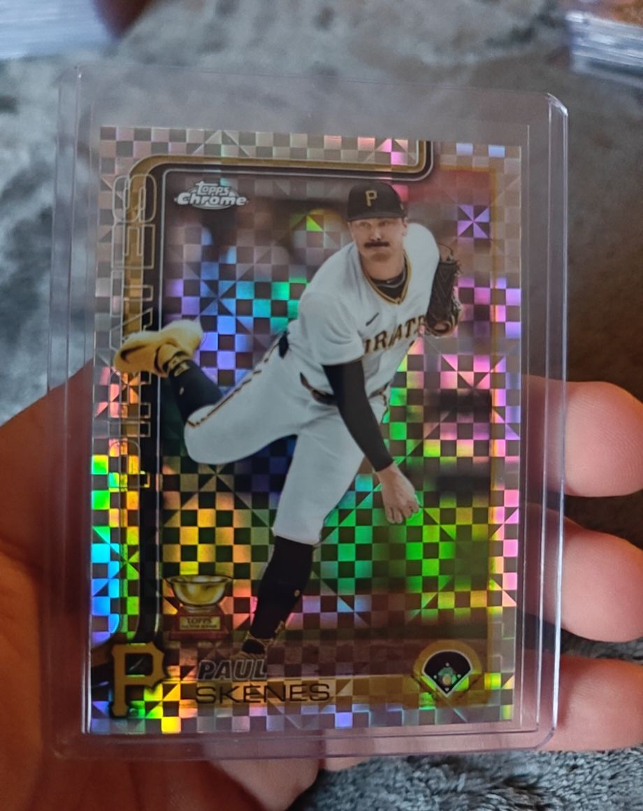2025 Topps Chrome #300 Paul Skenes — front