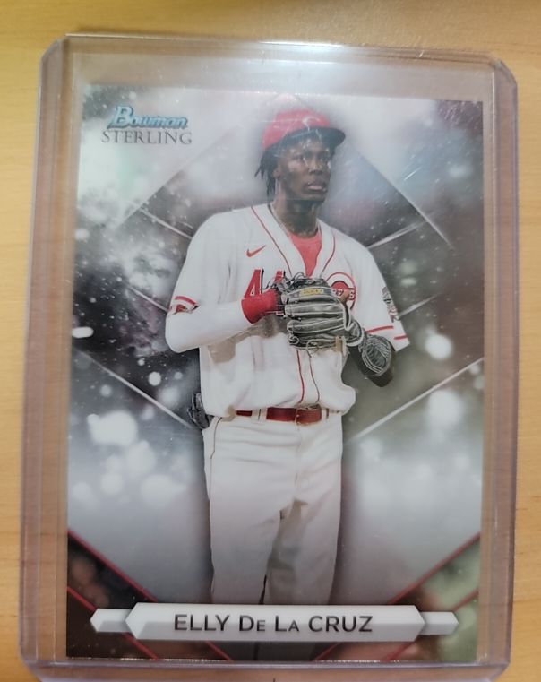 2023 Bowman Sterling #BSP-99 Elly De La Cruz — front