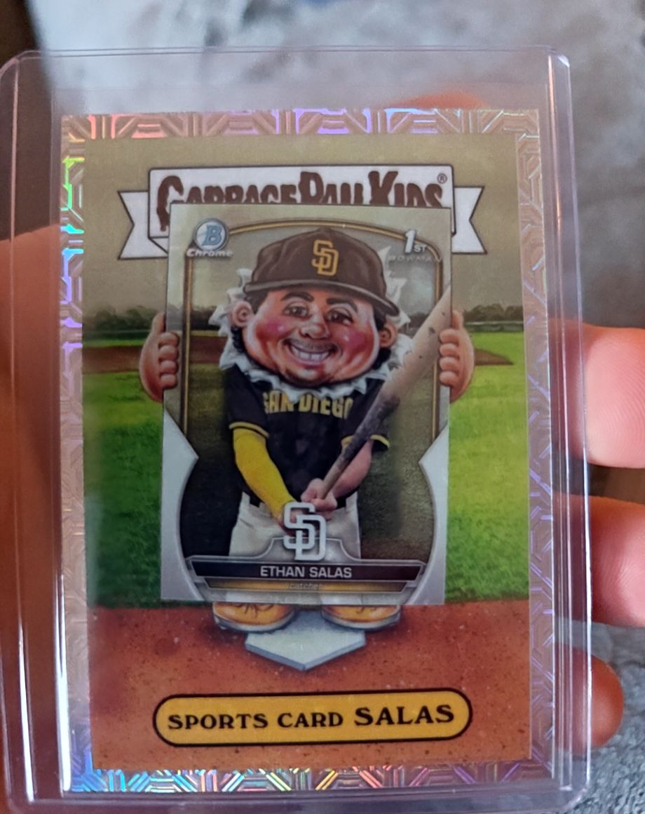 2024 Bowman Chrome Garbage Pail Kids #BGP-15 Ethan Salas — front