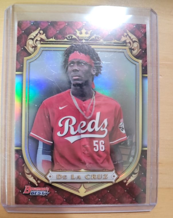 2022 Bowman's Best #PR-6 Elly De La Cruz Prospective Royalty — front