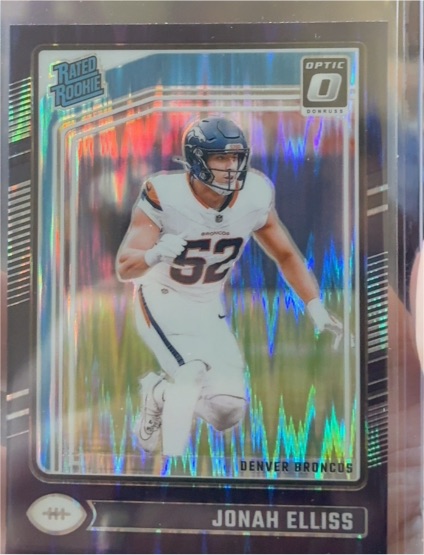 2024 Panini Donruss Optic #257 Jonah Elliss — front