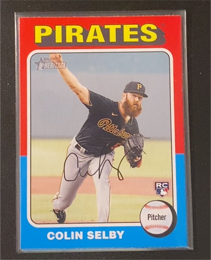 2024 Topps Heritage #150 Colin Selby — front