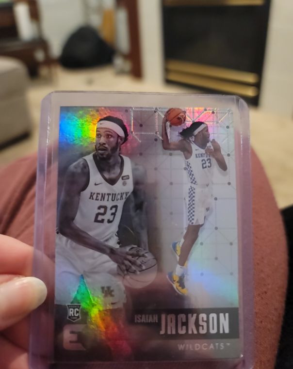 2021-22 Panini Chronicles Draft Essentials #117 Isaiah Jackson — front