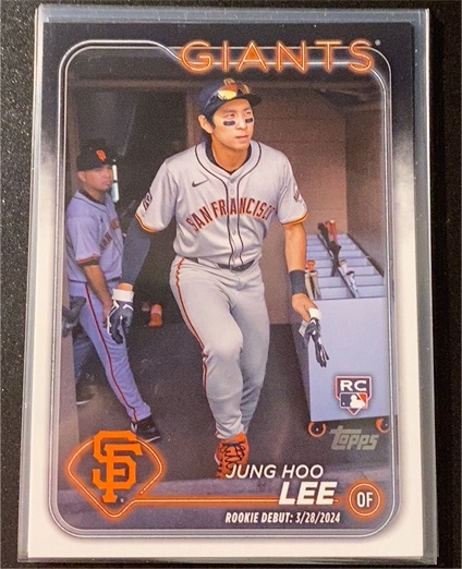 2024 Topps Update #US343 Jung Hoo Lee — front