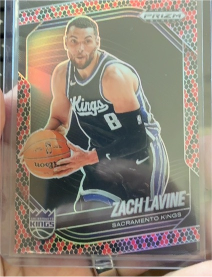 2024-25 Panini Prizm Black #53 Zach LaVine — front