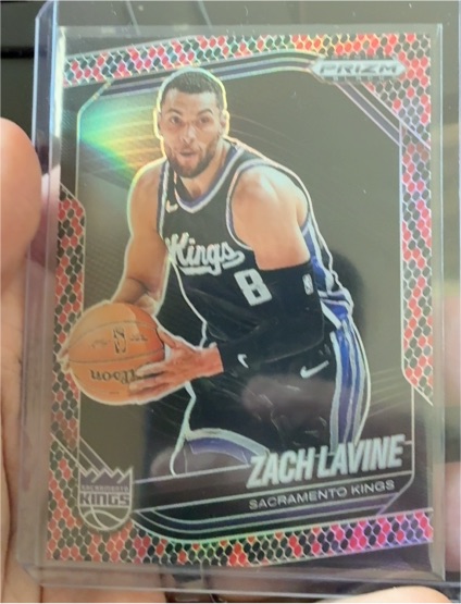 2024-25 Panini Prizm Black #53 Zach LaVine — front