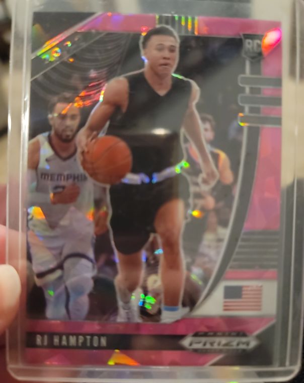2020 Panini Prizm Draft Picks #13 RJ Hampton — front