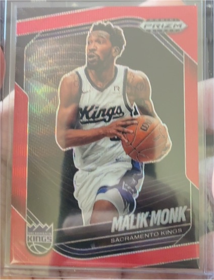 2024-25 Panini Prizm Black #97 Malik Monk — front