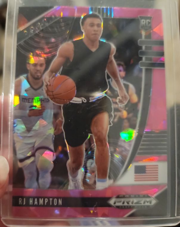 2020-21 Panini Prizm Draft Picks #13 RJ Hampton — front