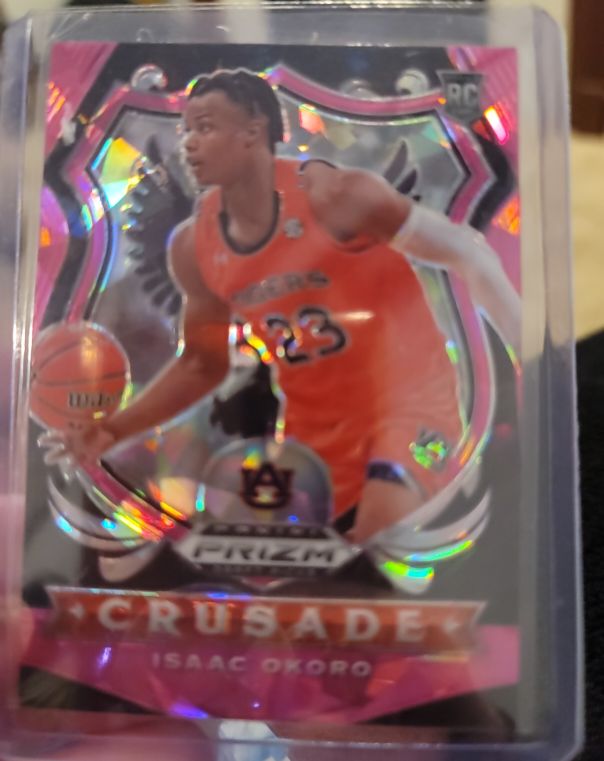 2020-21 Panini Prizm Draft Picks #5 Isaac Okoro — front