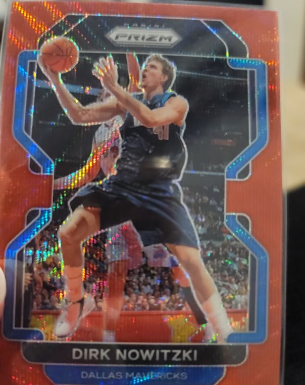 2021-22 Panini Prizm #289 Dirk Nowitzki — front