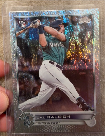 2022 Topps Chrome #149 Cal Raleigh — front