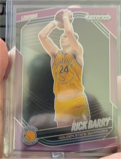 2024-25 Panini Prizm Black #297 Rick Barry — front
