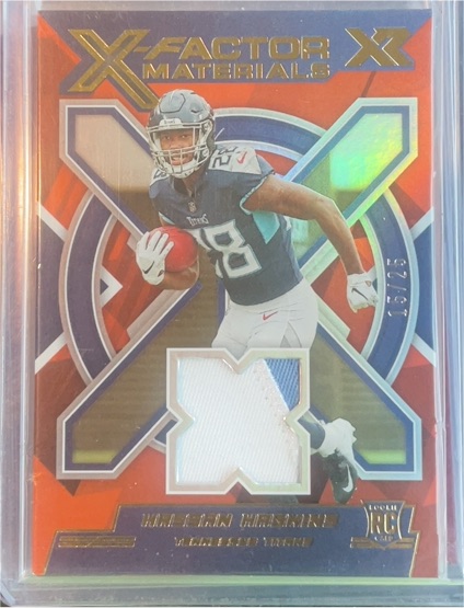 2022 Panini XR X-Factor Materials #Christian Watson — front