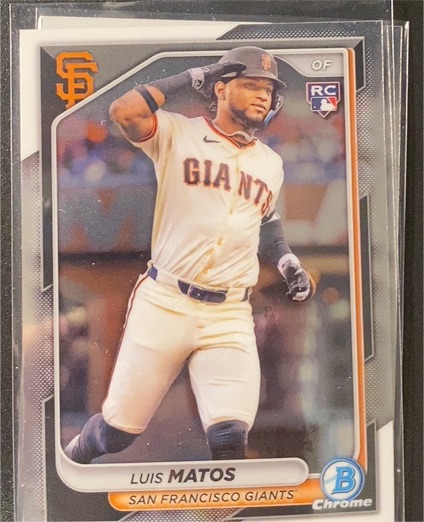 2024 Bowman Chrome #83 Luis Matos — front