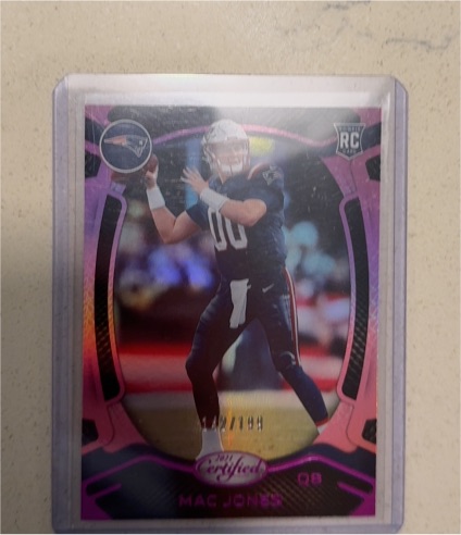 2021 Panini Certified Mirror Red #134 Mac Jones — front