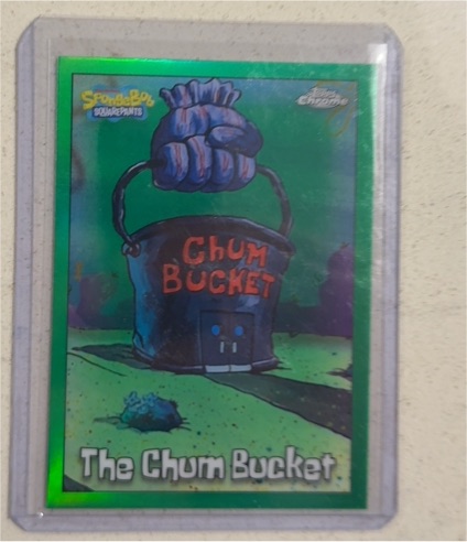 2025 Topps Chrome SpongeBob SquarePants #48 The Chum Bucket — front