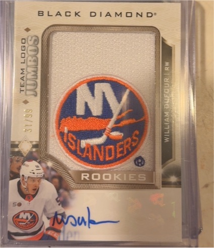 2023-24 Upper Deck Black Diamond #RTL-WD William Dufour — front