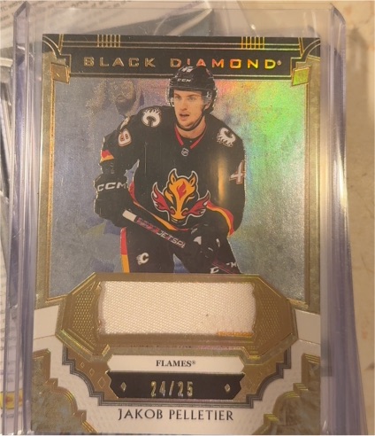 2023-24 Upper Deck Black Diamond #BDB-JP Jakob Pelletier — front