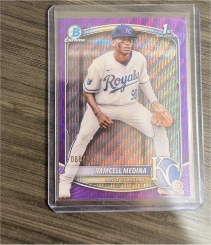 2025 Bowman Chrome #BCP-187 Ramcell Medina — front