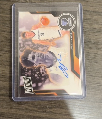 2024 Panini Jake LaRavia Memphis Grizzlies — front