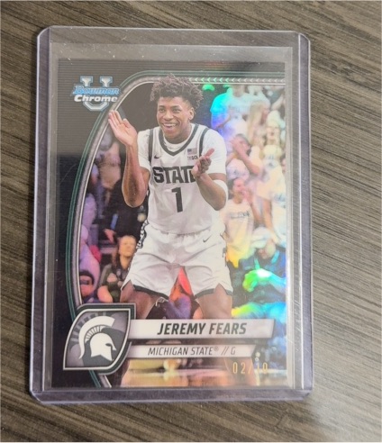 2024-25 Bowman University Chrome #ALT-8 Jeremy Fears — front