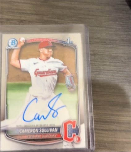2025 Bowman Chrome #CPA-CS Cameron Sullivan — front