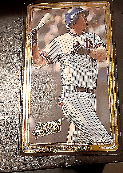 1992 Action Packed #81 Rusty Staub — front