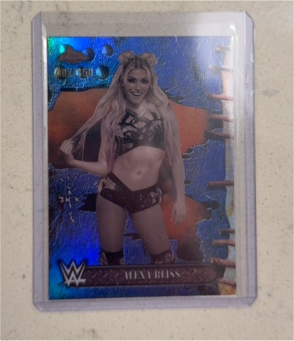 2025 Topps Chrome WWE Cactus Jack #33 Alexa Bliss — front