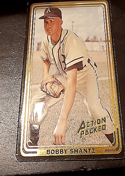 1992 Action Packed #78 Bobby Shantz — front