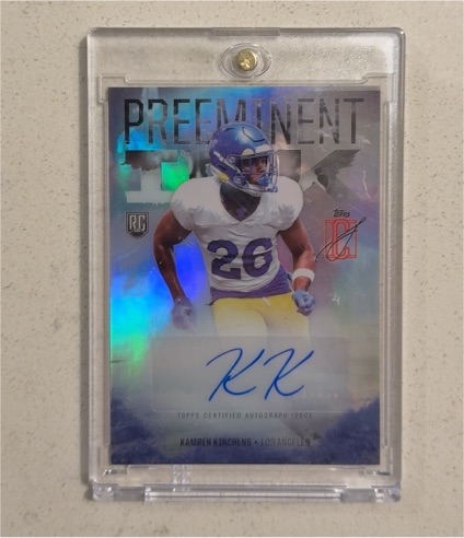 2024 Topps Signature Class Preeminent Ink #PI-KKI Kamren Kinchens — front