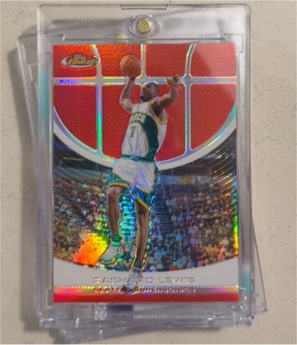 1999-00 Bowman's Best #88 Rashard Lewis — front