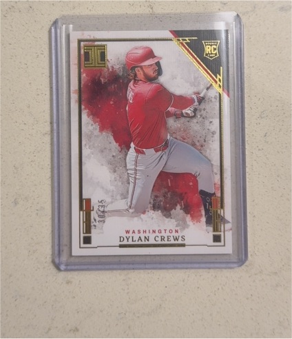 2025 Panini Impeccable #25 Dylan Crews — front