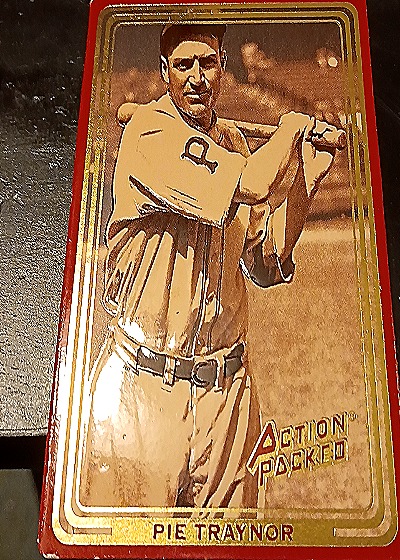 1993 Action Packed All-Star Gallery #96 Pie Traynor Pittsburgh Pirates — front