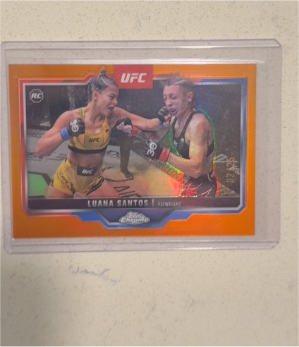 2025 Topps Chrome UFC #103 Luana Santos — front