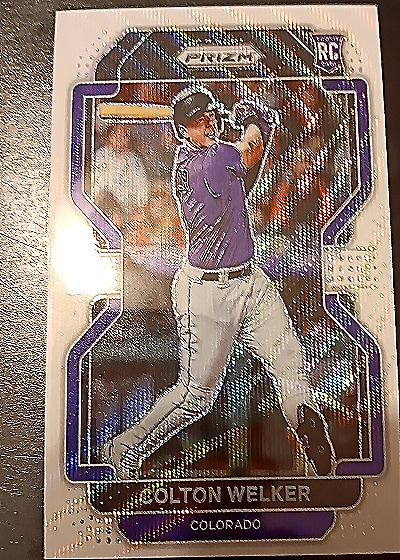 2021 Panini Prizm Rookie Colton Welker — front