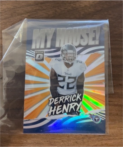 2021 Panini Donruss Optic #MH-20 Derrick Henry My House! — front