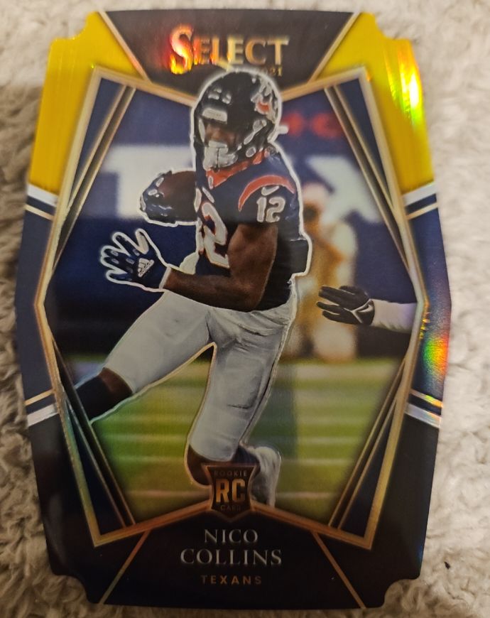 2021 Panini Select #169 Nico Collins — front