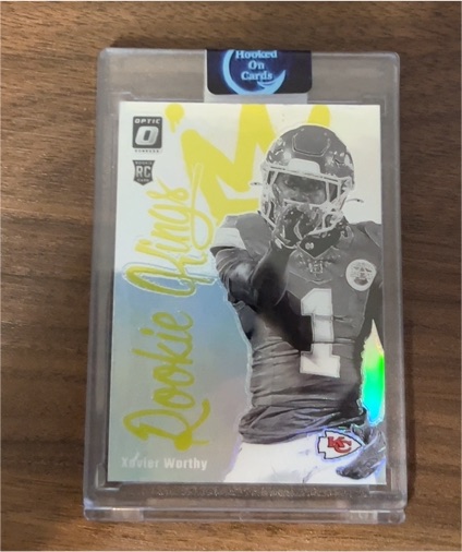 2024 Donruss Optic #8 Xavier Worthy Rookie Kings — front