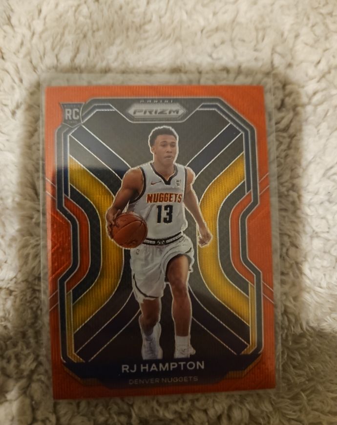 2020-21 Panini Prizm #286 RJ Hampton — front