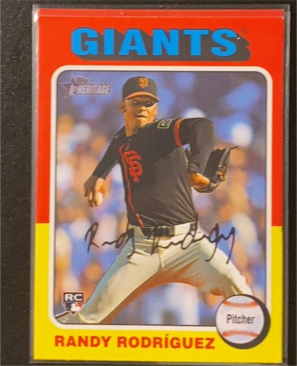 2024 Topps Heritage High Number #513 Randy Rodríguez — front