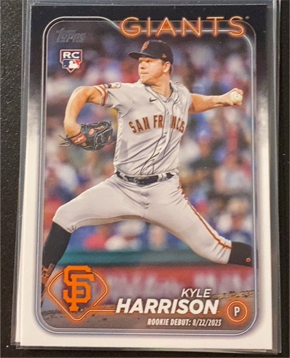 2024 Topps Update #US83 Kyle Harrison — front